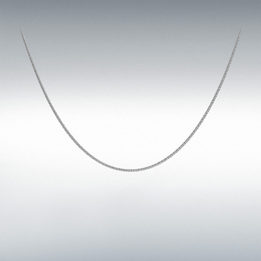 Platinum 16" Spiga Chain