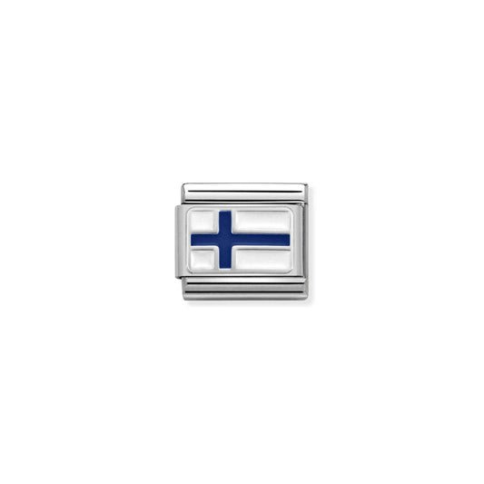 Nomination Composable Classic Finland Flag Charm 330207/10