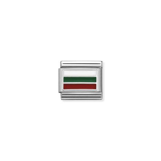 Nomination Composable Classic Bulgaria Flag Charm 330207/25