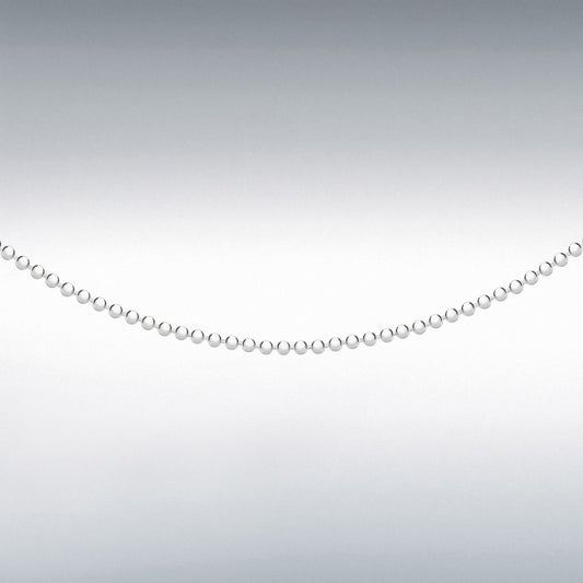 Sterling Silver 18" Micro Bead Chain