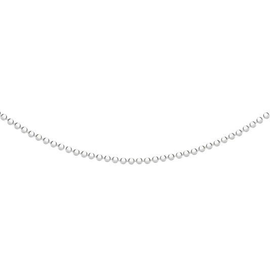 Sterling Silver 18" Micro Bead Chain