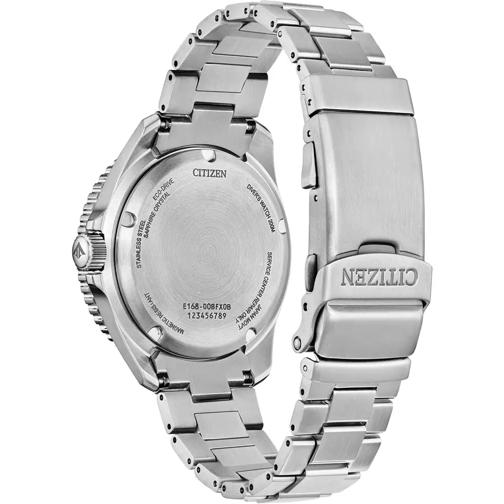 Citizen Promaster 200M Blue Dial Divers Steel Bracelet BN0260-54L