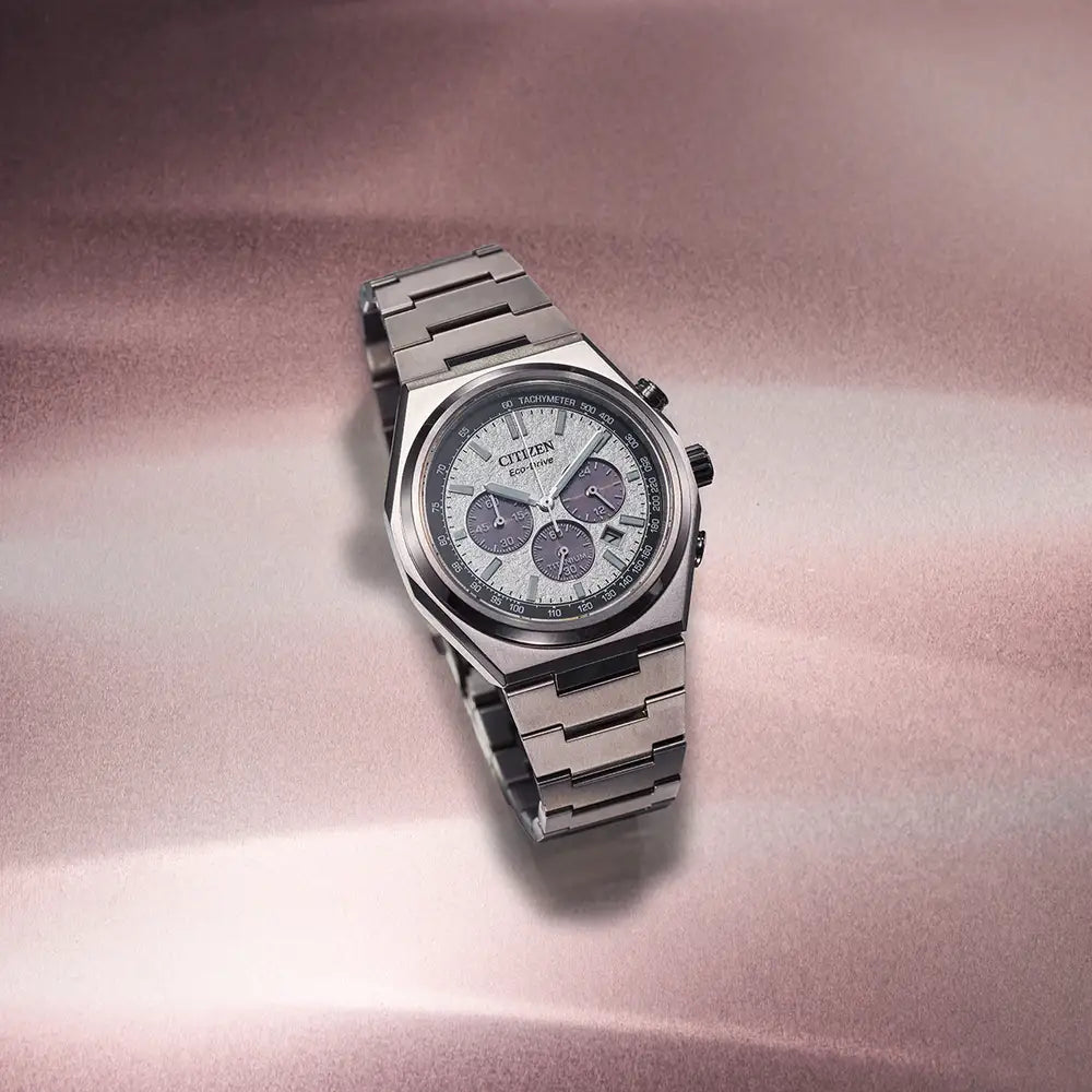 Citizen Zenshin Super Titanium™ Chronograph Bracelet Watch CA4610-85A
