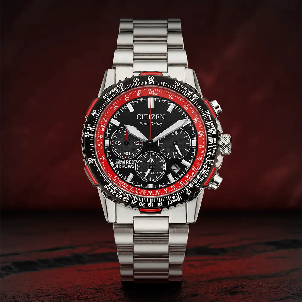 Citizen Promaster Red Arrows Steel Chronograph Bracelet CA4666-56E