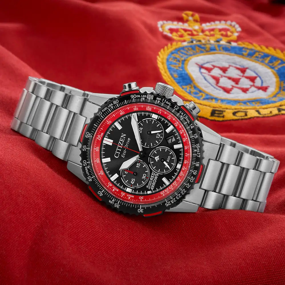 Citizen Promaster Red Arrows Steel Chronograph Bracelet CA4666-56E