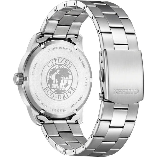 Citizen Stainless Steel White Dial Bracelet Watch BM8550-81A