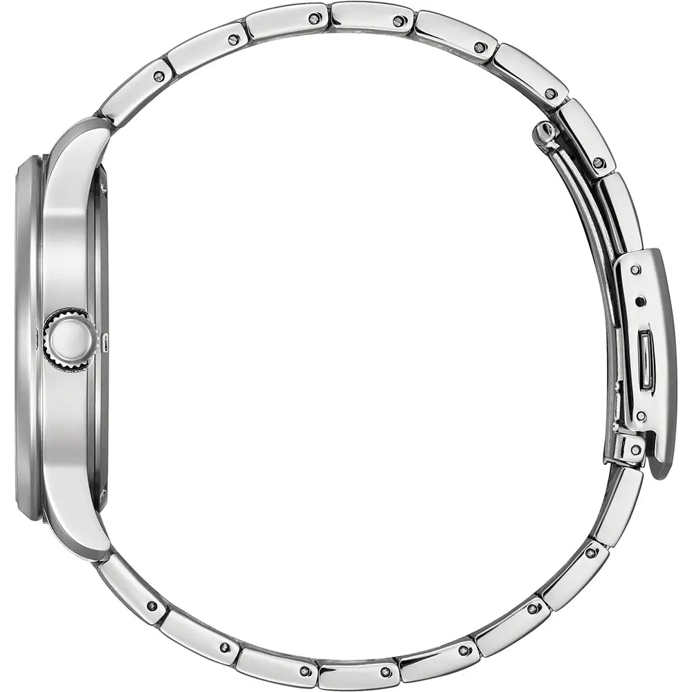 Citizen Stainless Steel White Dial Bracelet Watch BM8550-81A