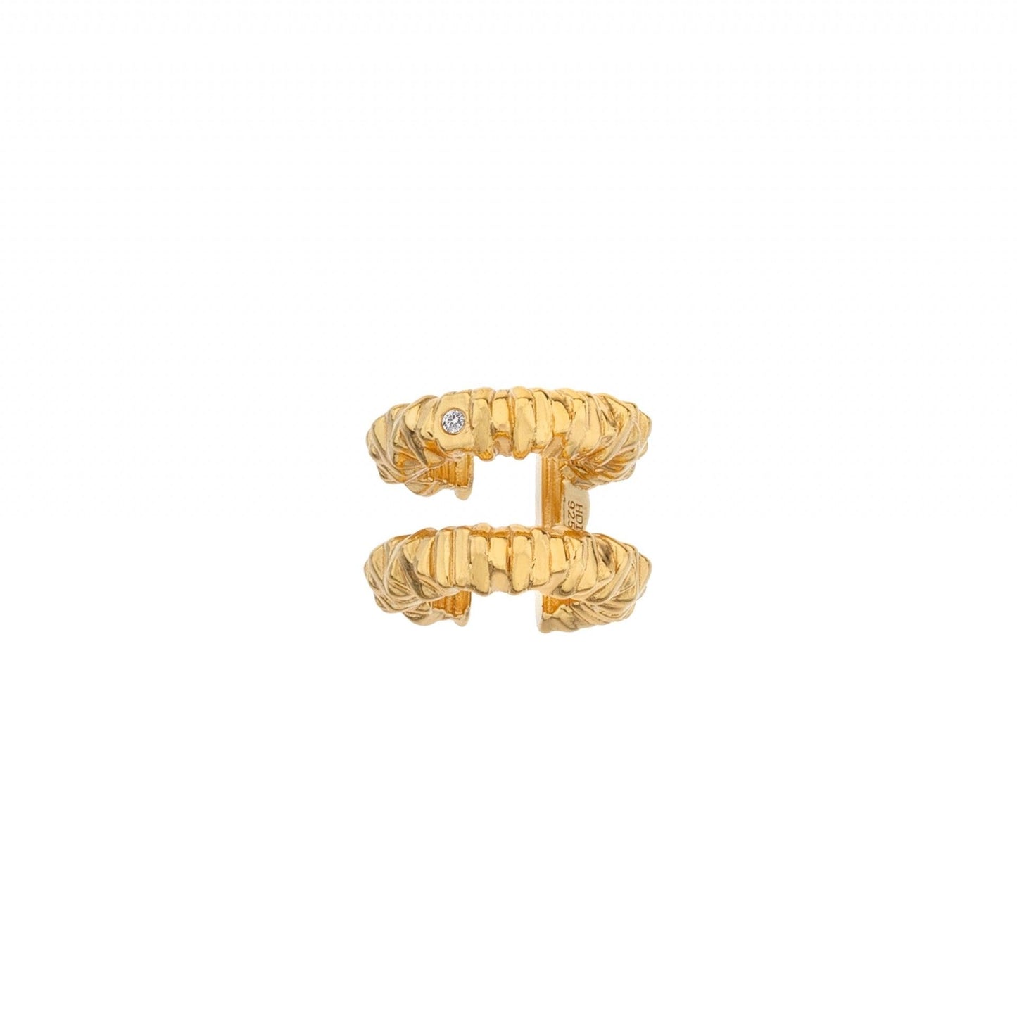 Hot Diamonds x Golden Edit Believe Double Ear Cuff DE669