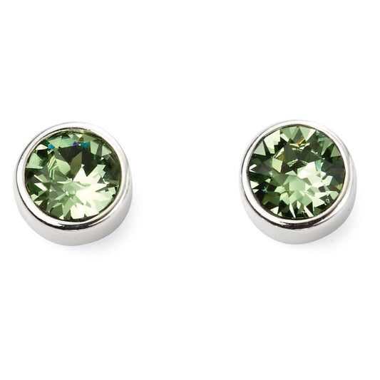 Sterling Silver August Birthstone Earrings