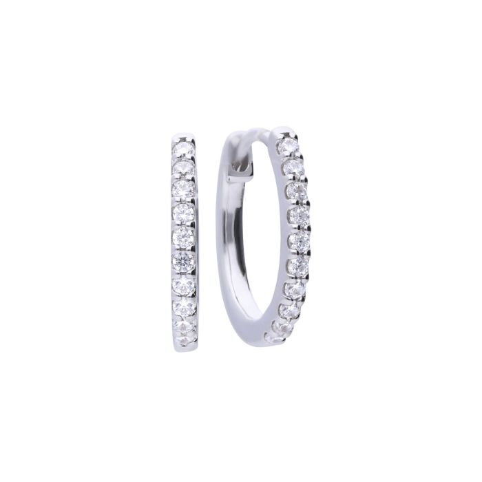 Diamonfire Eternity Creole Hoop Earrings