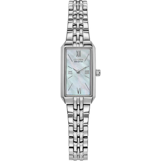 Citizen Silhouette Mother of Pearl Dial Watch EG2691-57D