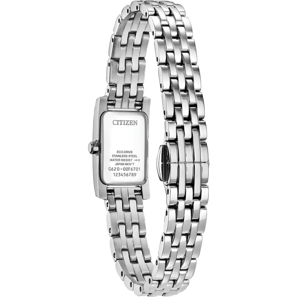 Citizen Ladies Petit Palidora Crystal Case Bracelet Watch EG7110-54Y