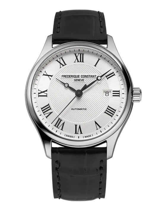 Frederique Constant Roman Dial Automatic Steel Strap Watch FC-303MC5B6