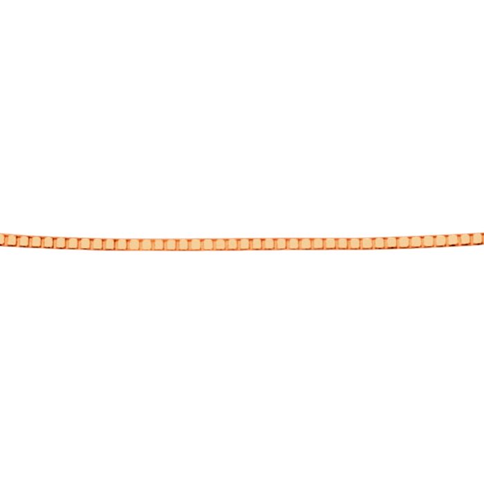 9ct Rose Gold 16-18" Curb Chain