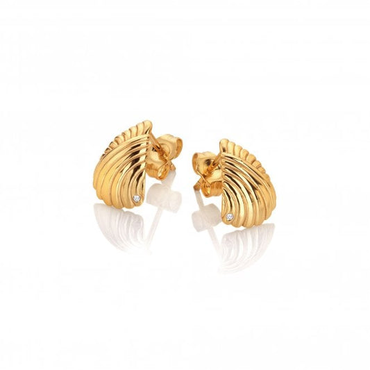 Hot Diamonds X Golden Edit Paris Stud Earrings DE839