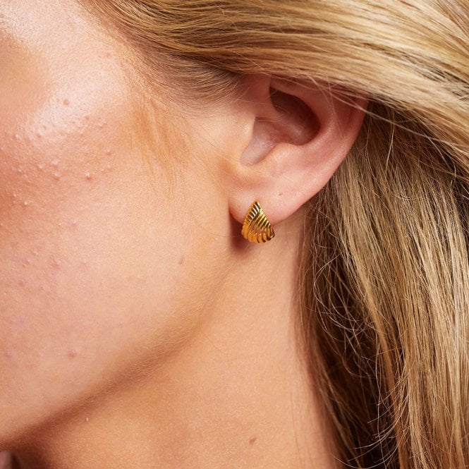 Hot Diamonds X Golden Edit Paris Stud Earrings DE839