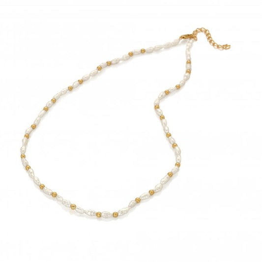 Hot Diamonds x Golden Edit Calm Pearl Necklace DN157