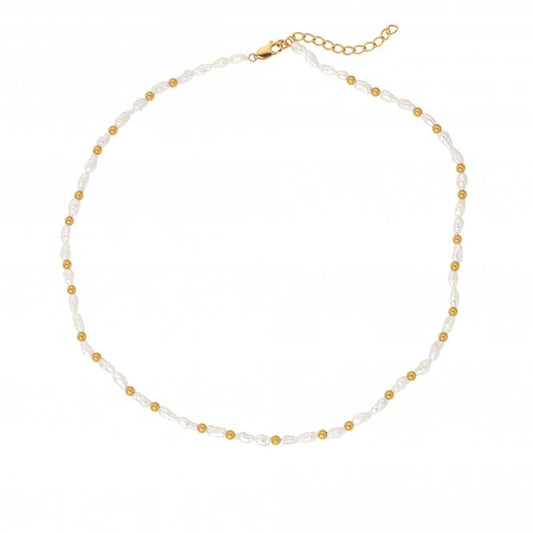 Hot Diamonds x Golden Edit Calm Pearl Necklace DN157