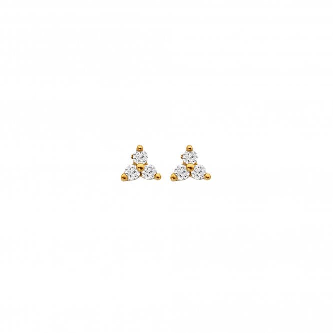 Hot Diamonds x Jac Jossa White Topaz Micro Stud Earrings DE753