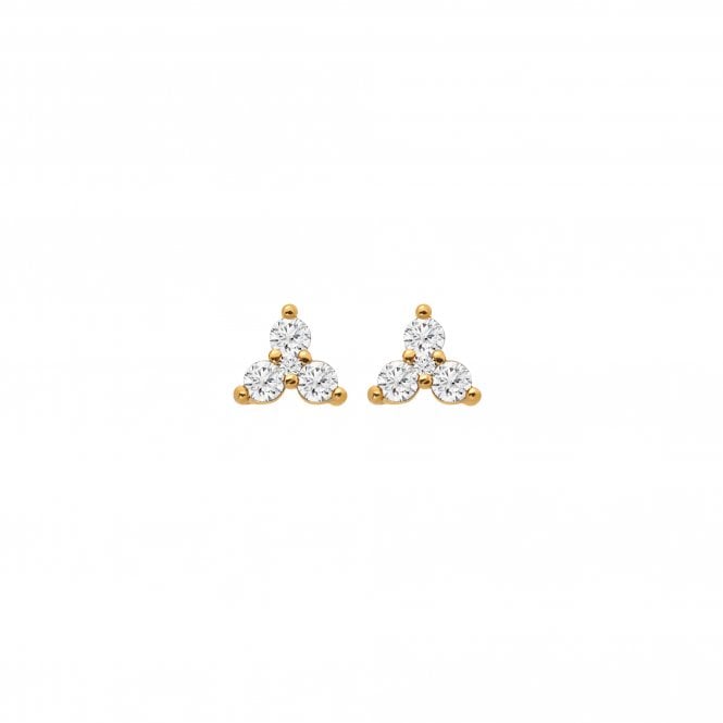 Hot Diamonds x Jac Jossa White Topaz Stud Earrings DE759