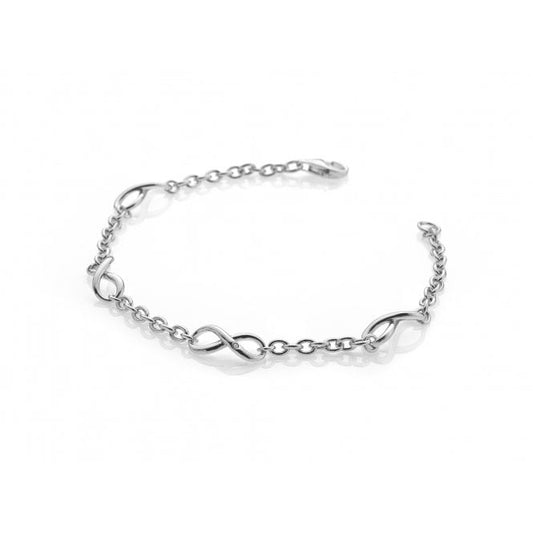 Hot Diamonds Sterling Silver Infinity Bracelet DL293