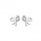 Hot Diamonds Ribbon Bow Stud Earrings DE730