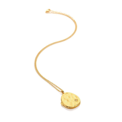 Hot Diamonds x Golden Edit Lunar Large Locket DP907