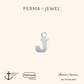 Permanent Sterling Silver Initial J Charm for Perma Bracelet