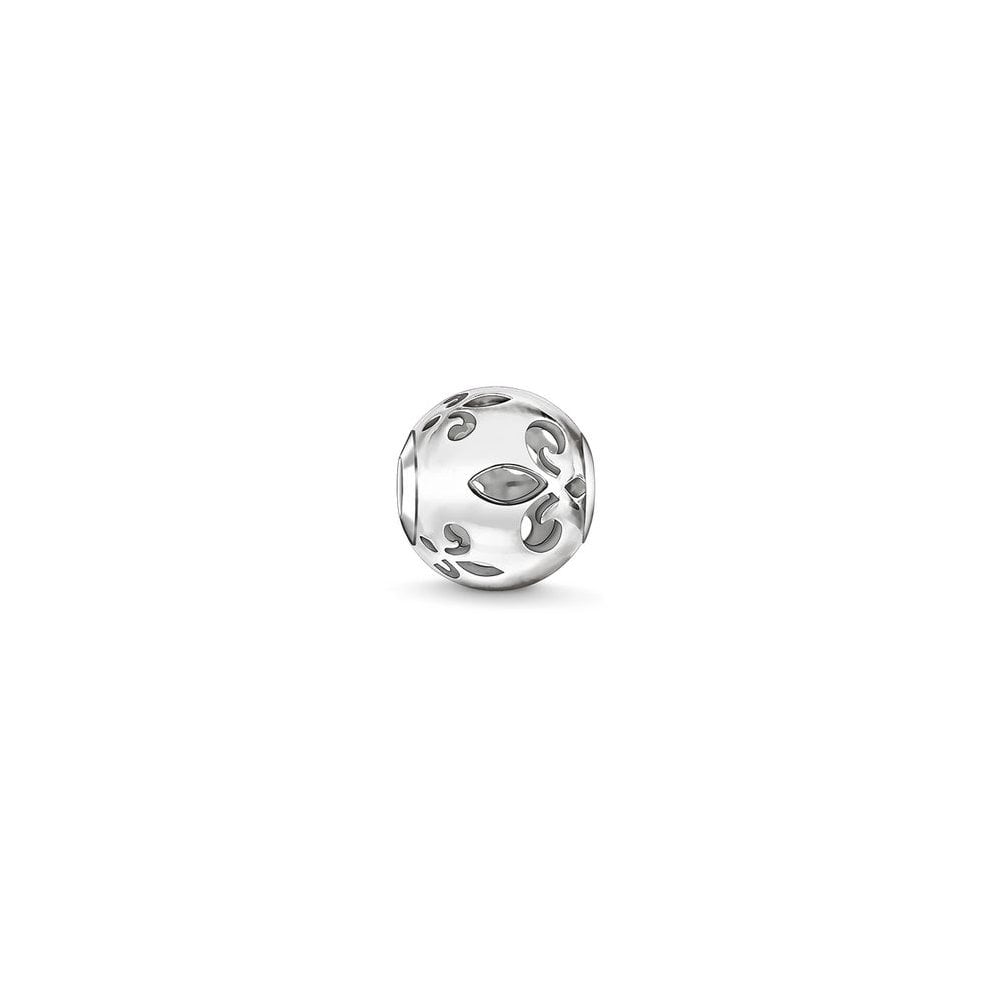 Thomas Sabo Karma Silver Open Fleur De Lis Bead K0234-001-12