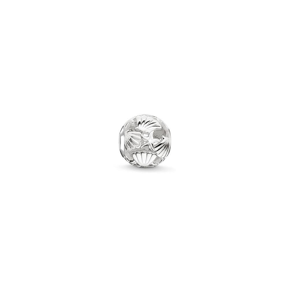 Thomas Sabo Karma Bead Silver Starfish Seashells K0233
