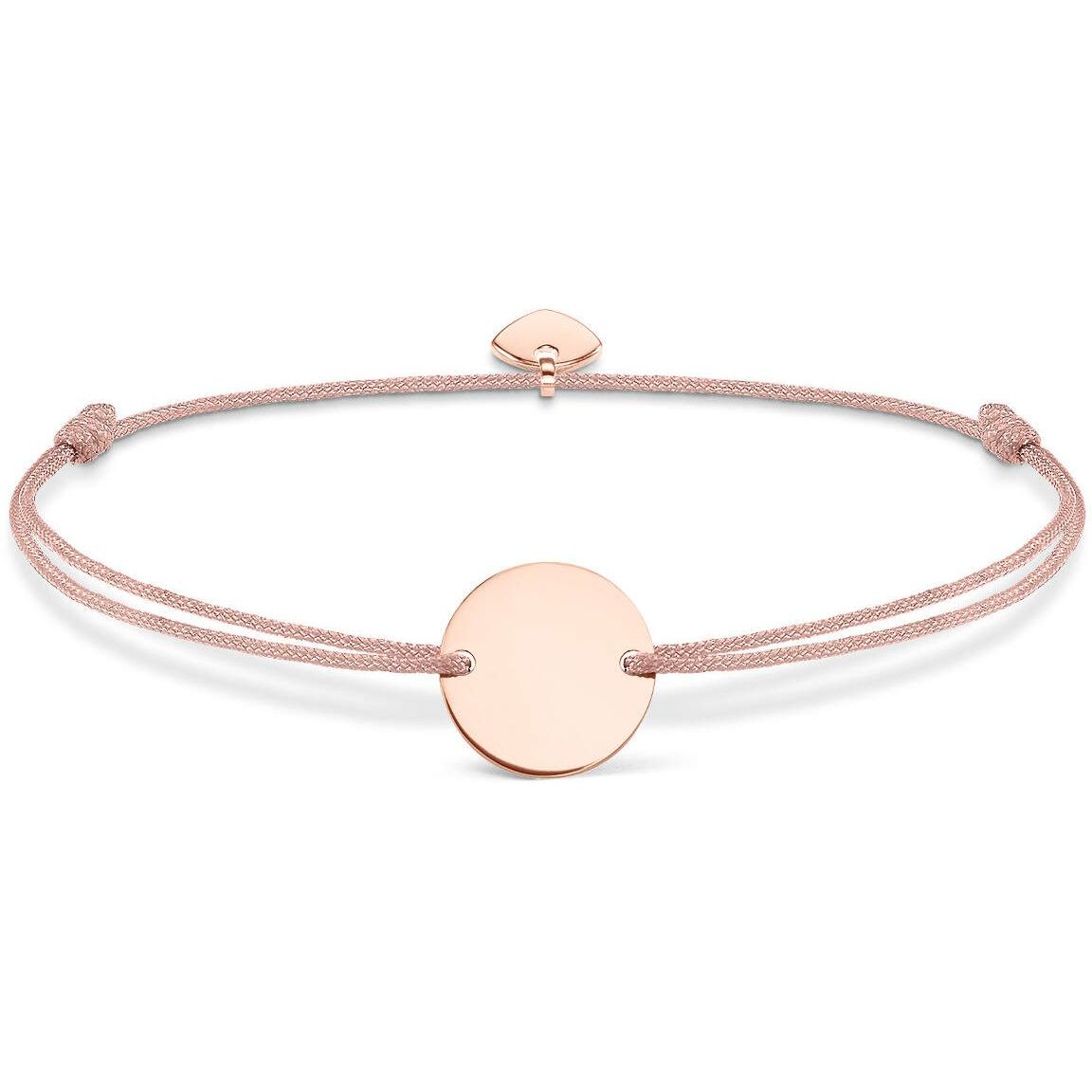 Thomas Sabo Little Secrets Rose Gold Plated Disc Bracelet LS020-597-19-L20v