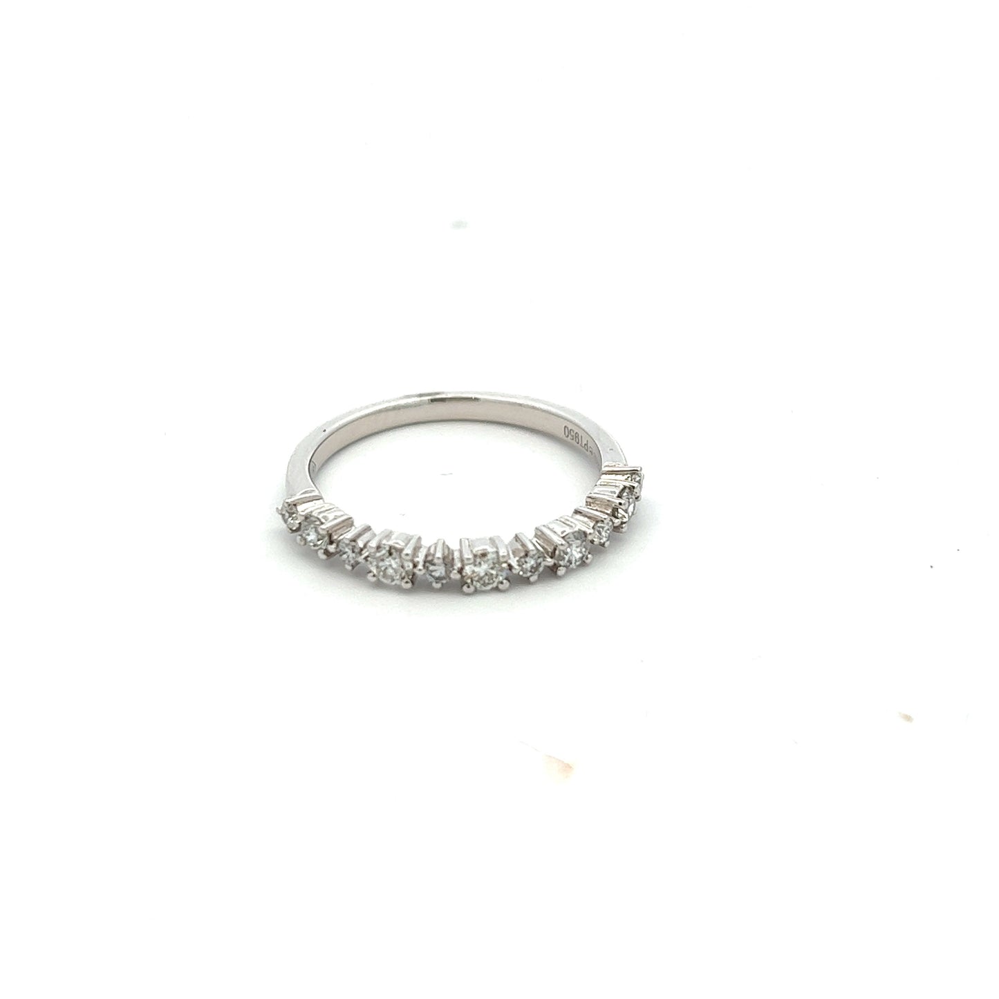 Platinum Brilliant Cut Diamond Ring