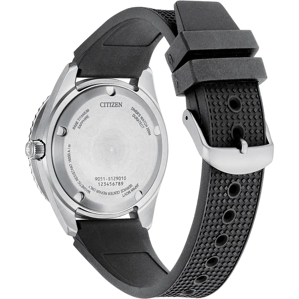 Citizen Promaster Diver Titanium Auto Black Watch NB6021-17E