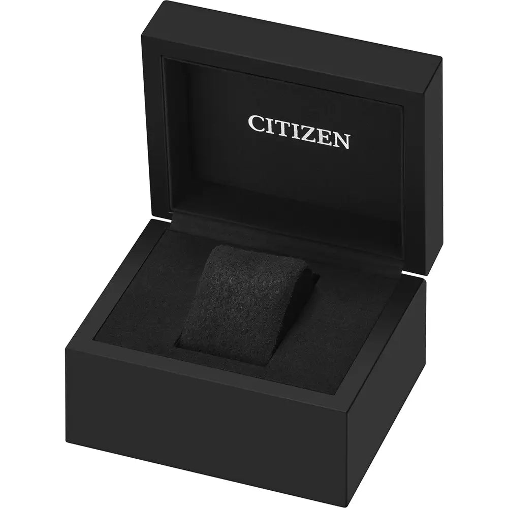 Citizen Light Blue Dial Automatic Two Colour Bezel Steel Bracelet Watch NH7530-52L
