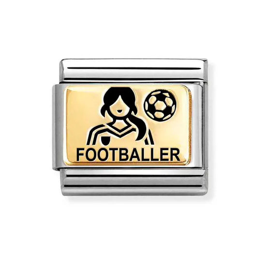 Nomination Classic Gold Female Footballer 030166/48