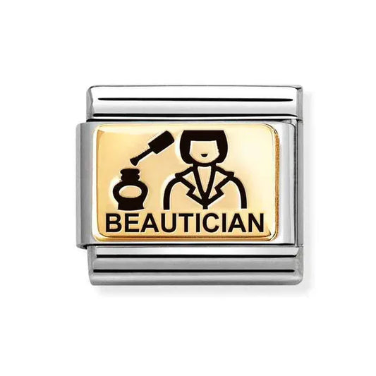 Nomination Classic Gold Beautician Charm 030166/54