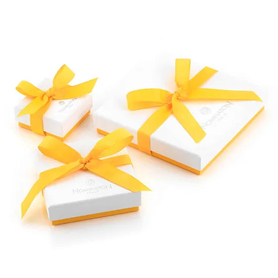 Nomination Stainless Steel Pretty Bangles Cubic Zirconia Chain Small Yellow Gold PVD 029509/012