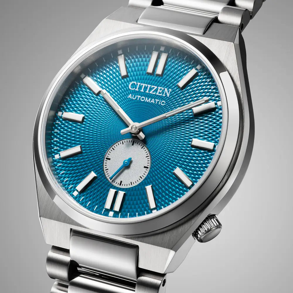 Citizen Tsuyosa Teal Dial Automatic Steel Bracelet Watch NK5010-51L