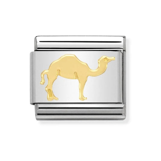Nomination Composable Classic Gold Dromedary Camel Charm Link 030112/34