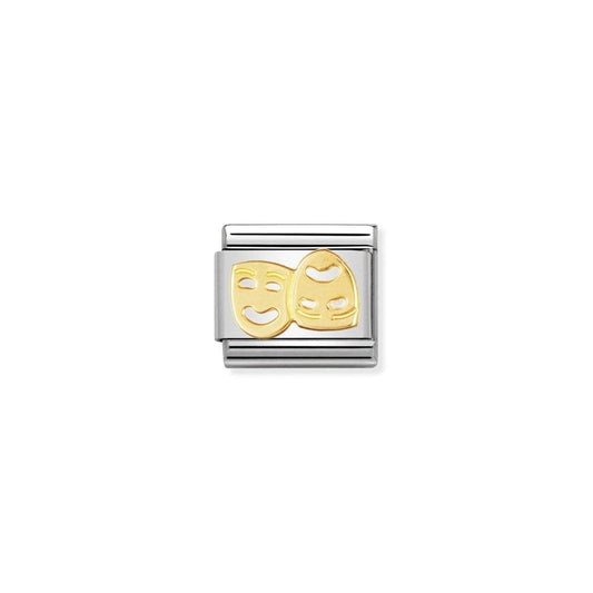 Nomination Classic Fun Theatre Masks Charm 030110/01