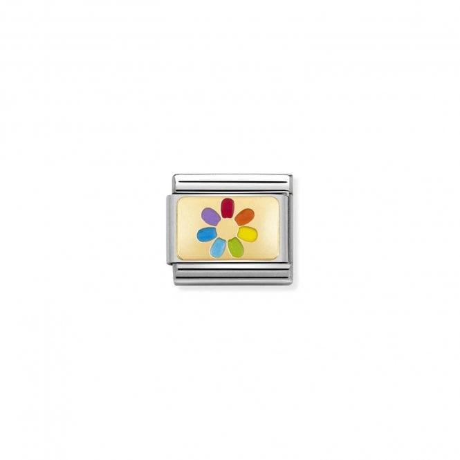Nomination Rainbow Flower 030263/20