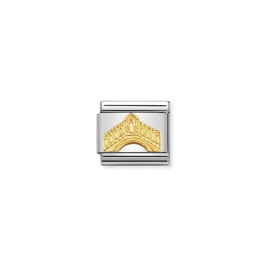 Nomination Classic Gold Rialto Bridge Charm 030123/26