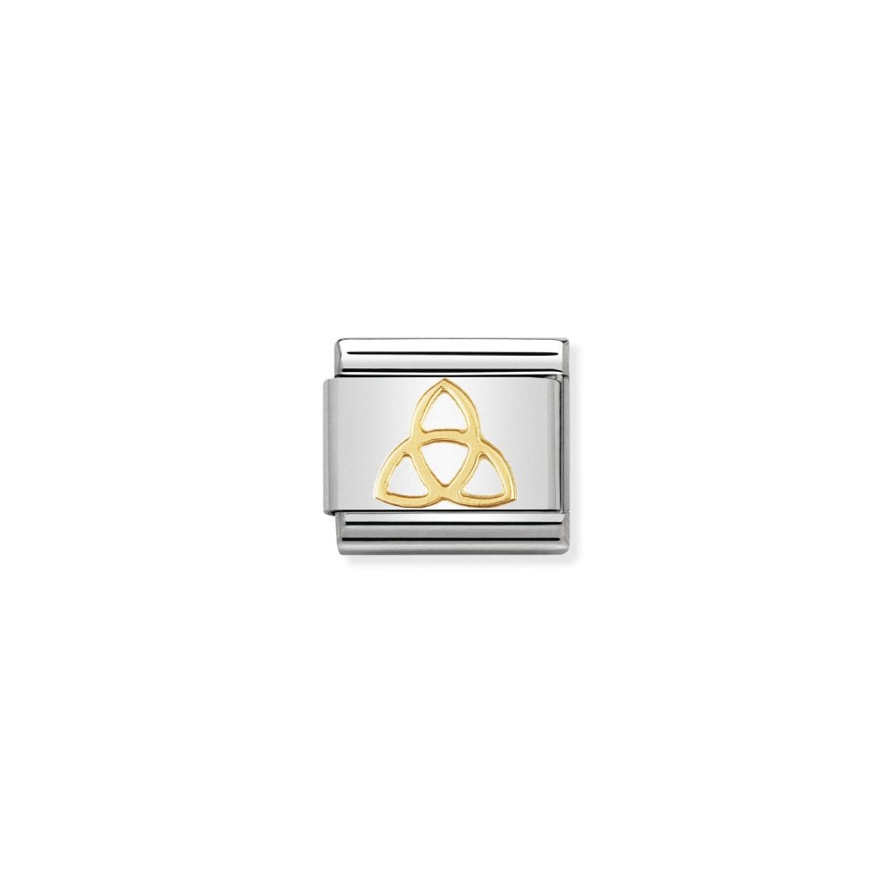 Nomination Classic Gold Trinity Knot Charm 030119/04