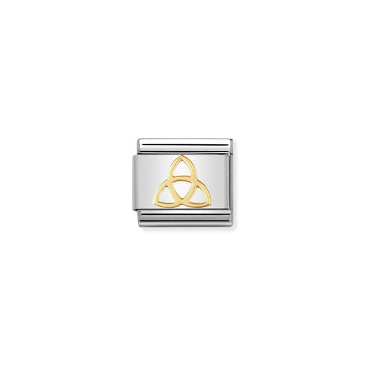Nomination Classic Gold Trinity Knot Charm 030119/04