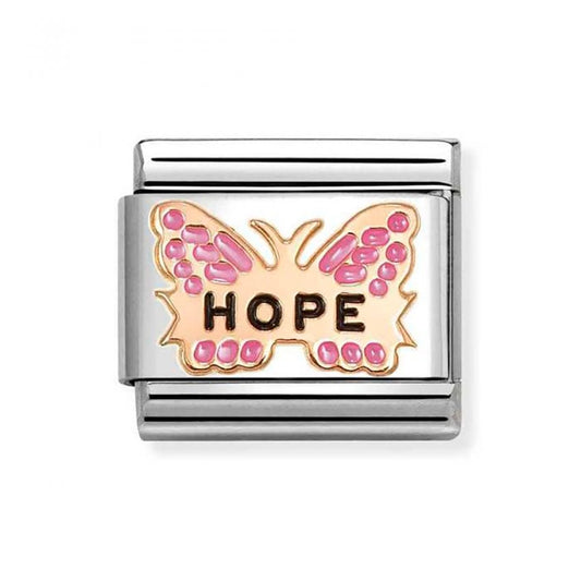 Nomination Composable Classic Pink Butterfly Hope Charm 430202/50
