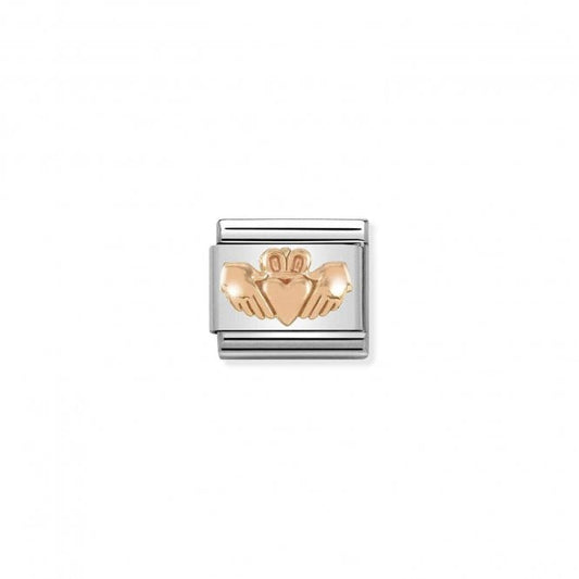 Nomination Composable Classic Rose Gold Claddagh 430106/20