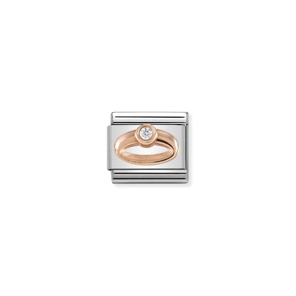 Nomination Life Rose Ring Cz 430305/04