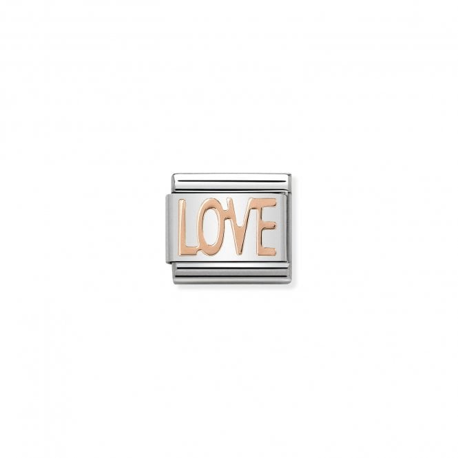Nomination Classic Rose Gold Love Charm 430107/01