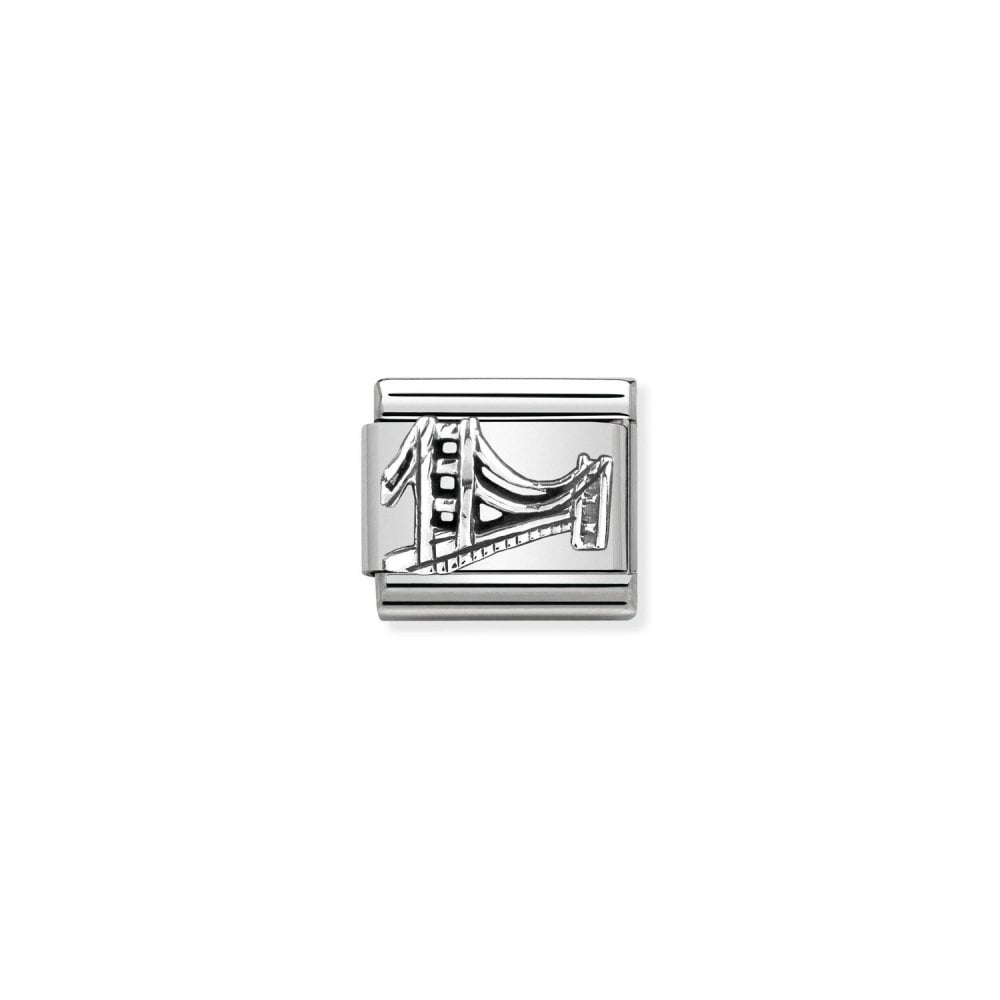 Nomination Classic Silver Golden Gate Bridge Charm 330105/02