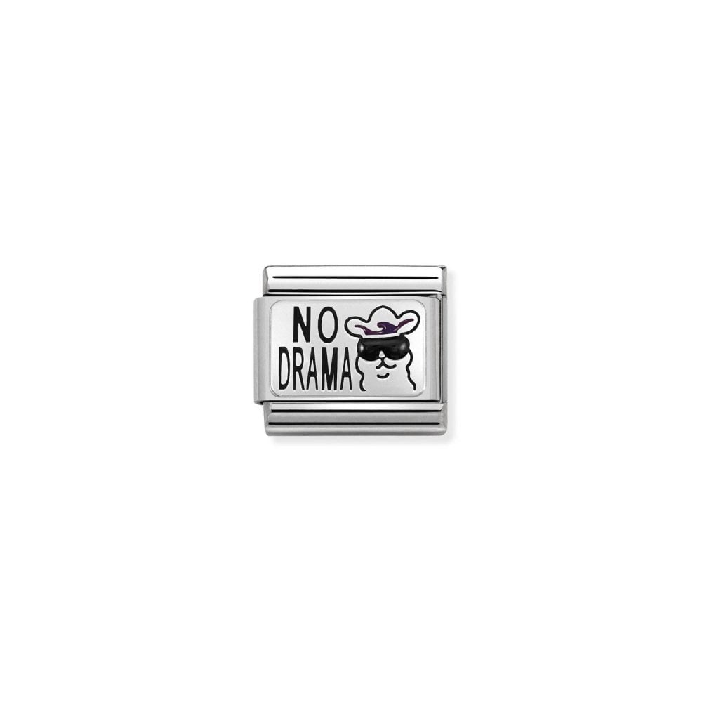 Nomination Classic Silver No Drama Llama Charm 330102/50